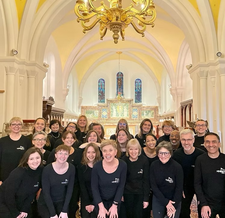 Special guests the choir, "Modality Voices"